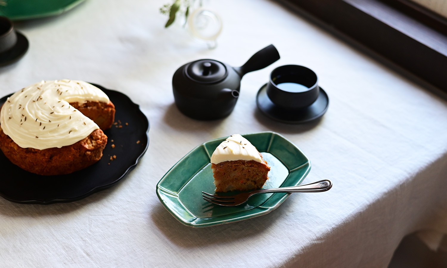 アップルキャロットケーキ✕レントゥス プレートM